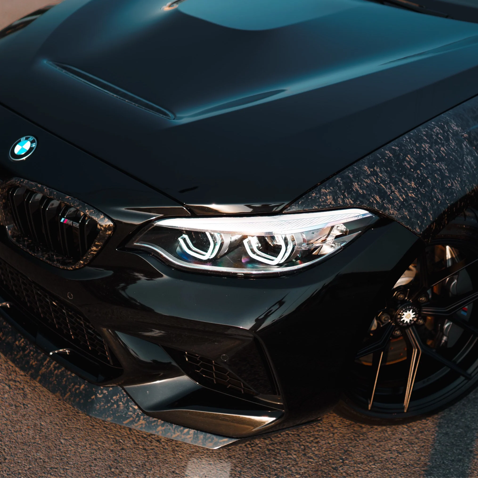 Body Kit Fender Vented and Carbon Grill Kidney in Forged Carbon - BMW F87 M2 & M2C - Image 3