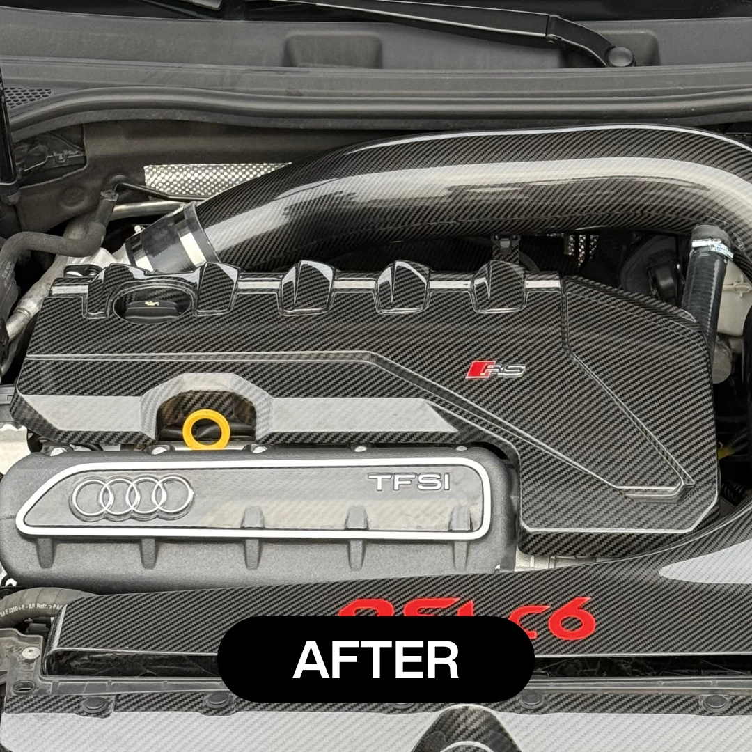 Engine Cover in Carbon Fiber -  AUDI RS3 / RSQ3 / AUDI TTRS - Image 4