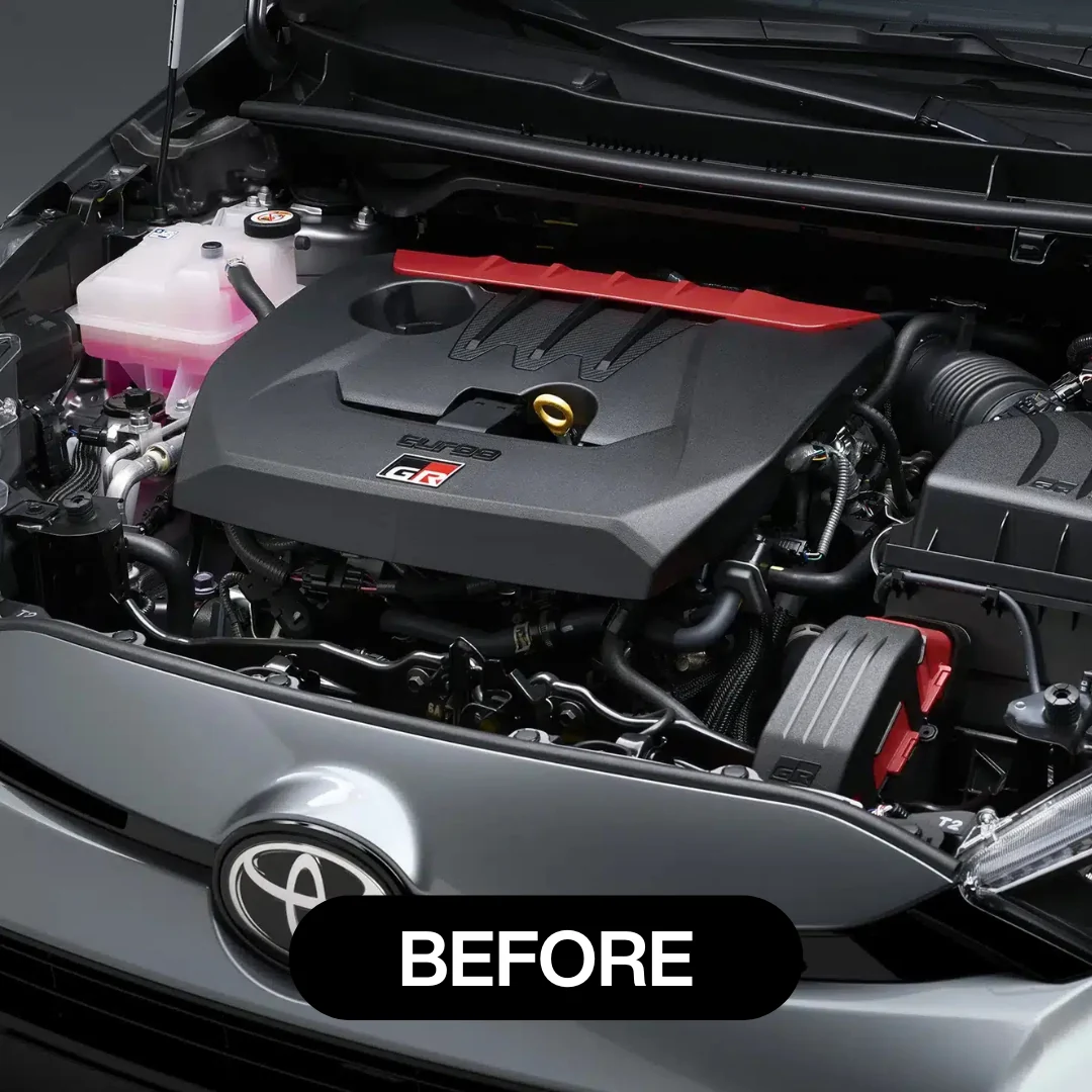 Engine Cover in Forged Carbon Fiber - Toyota GR Yaris mk1 & mk2 - Image 3