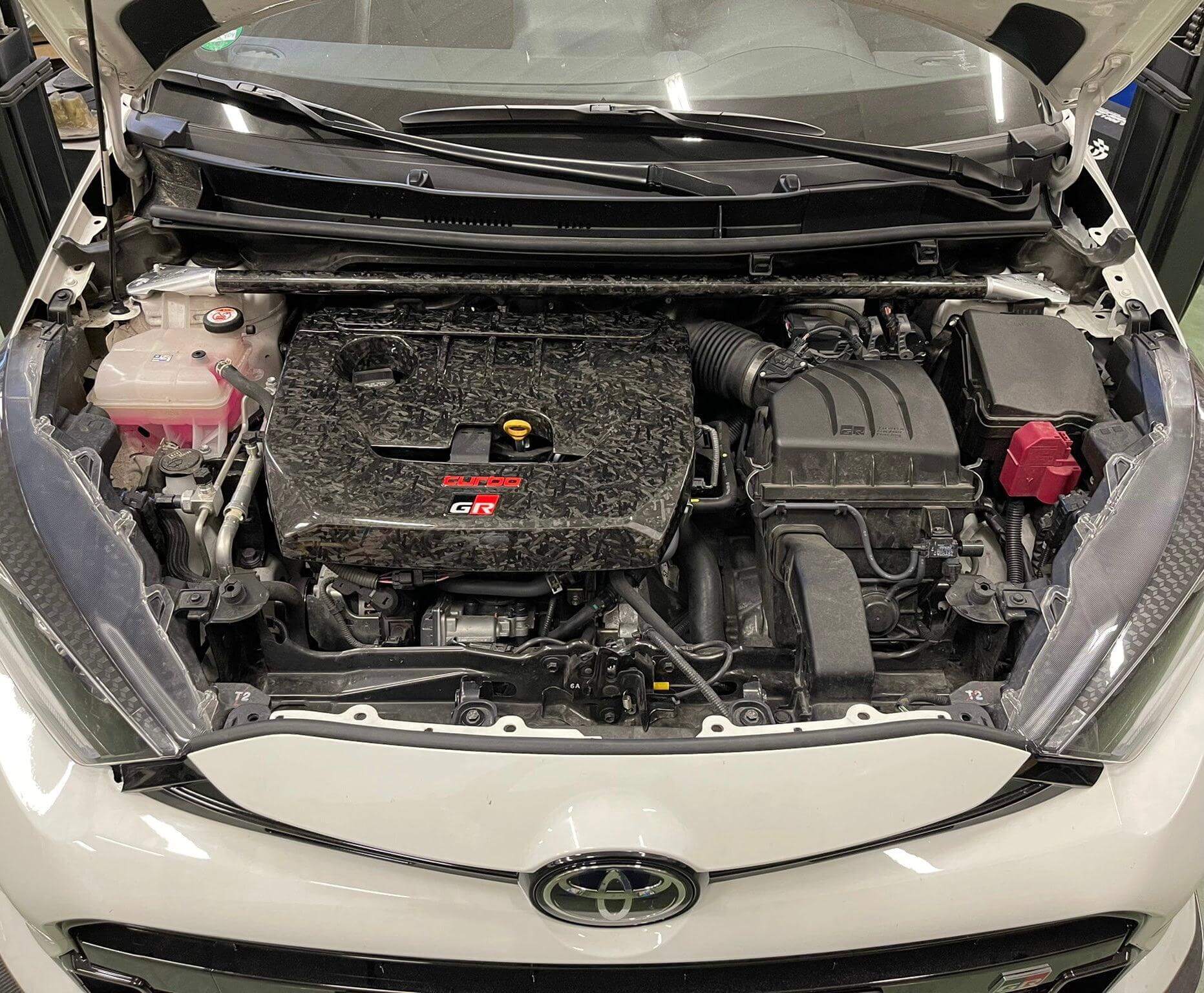 Engine Cover in Forged Carbon Fiber - Toyota GR Yaris mk1 & mk2 - Image 6