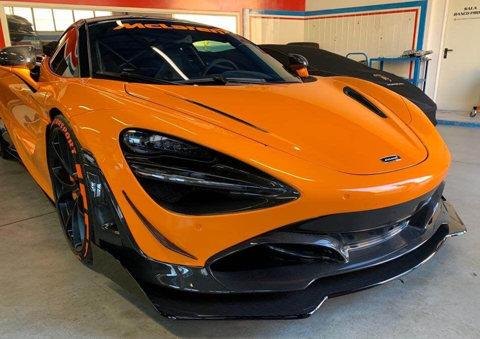 Front Blade Splitter in Carbon Fiber - McLAREN 720S - Image 3