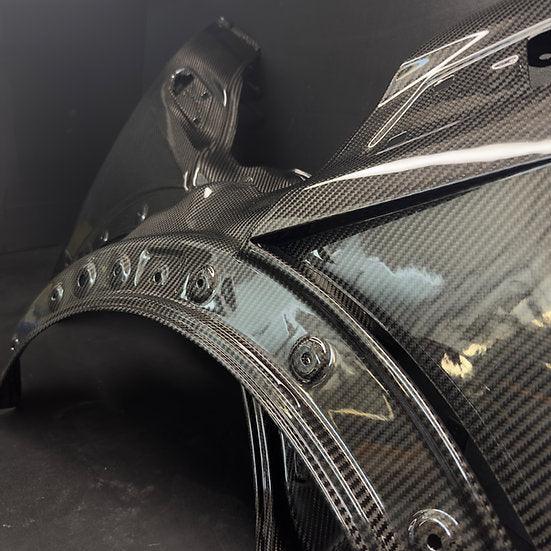 Front Fender Vented in Carbon Fiber - MINI R55 / R56 / R57 / R58 / R59 / GP2 - Image 4