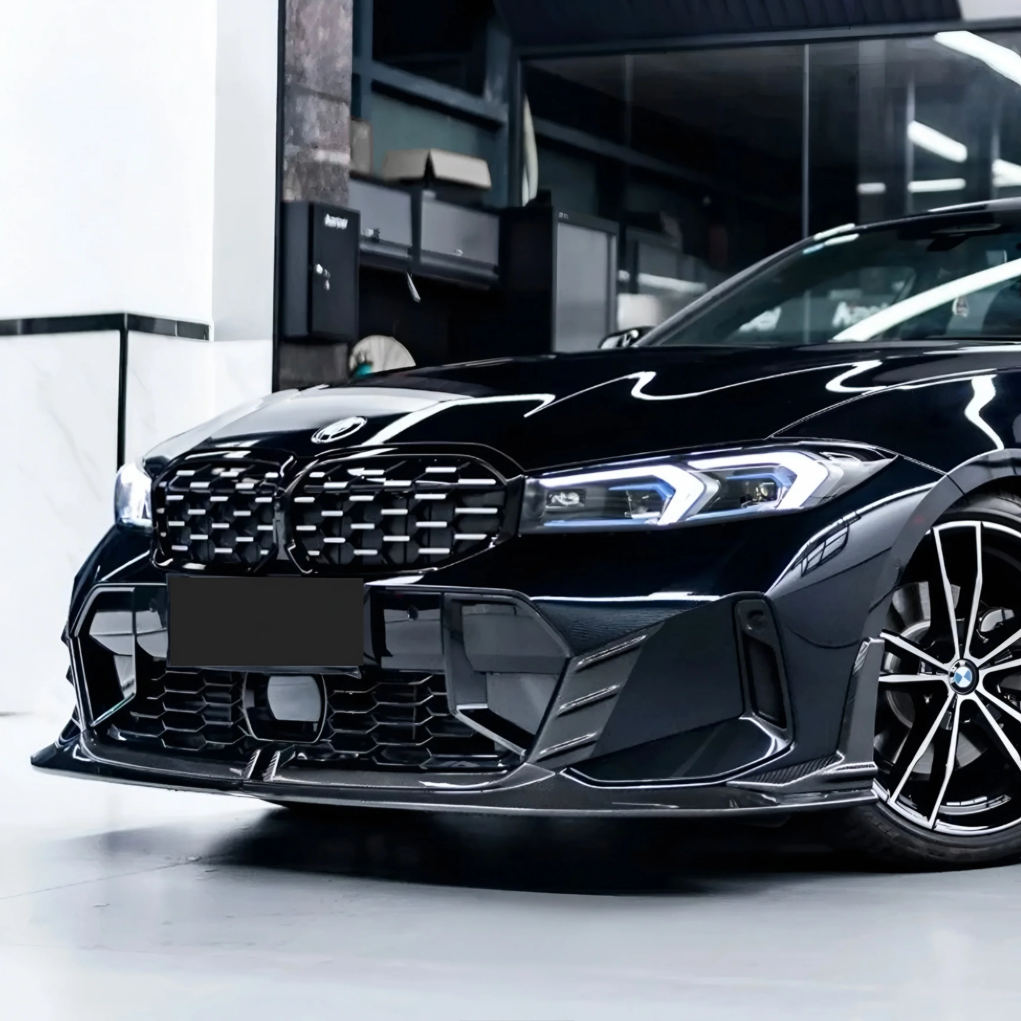 Front Lip in Carbon Fiber - BMW 3 Series G20/G21 LCI - Image 2