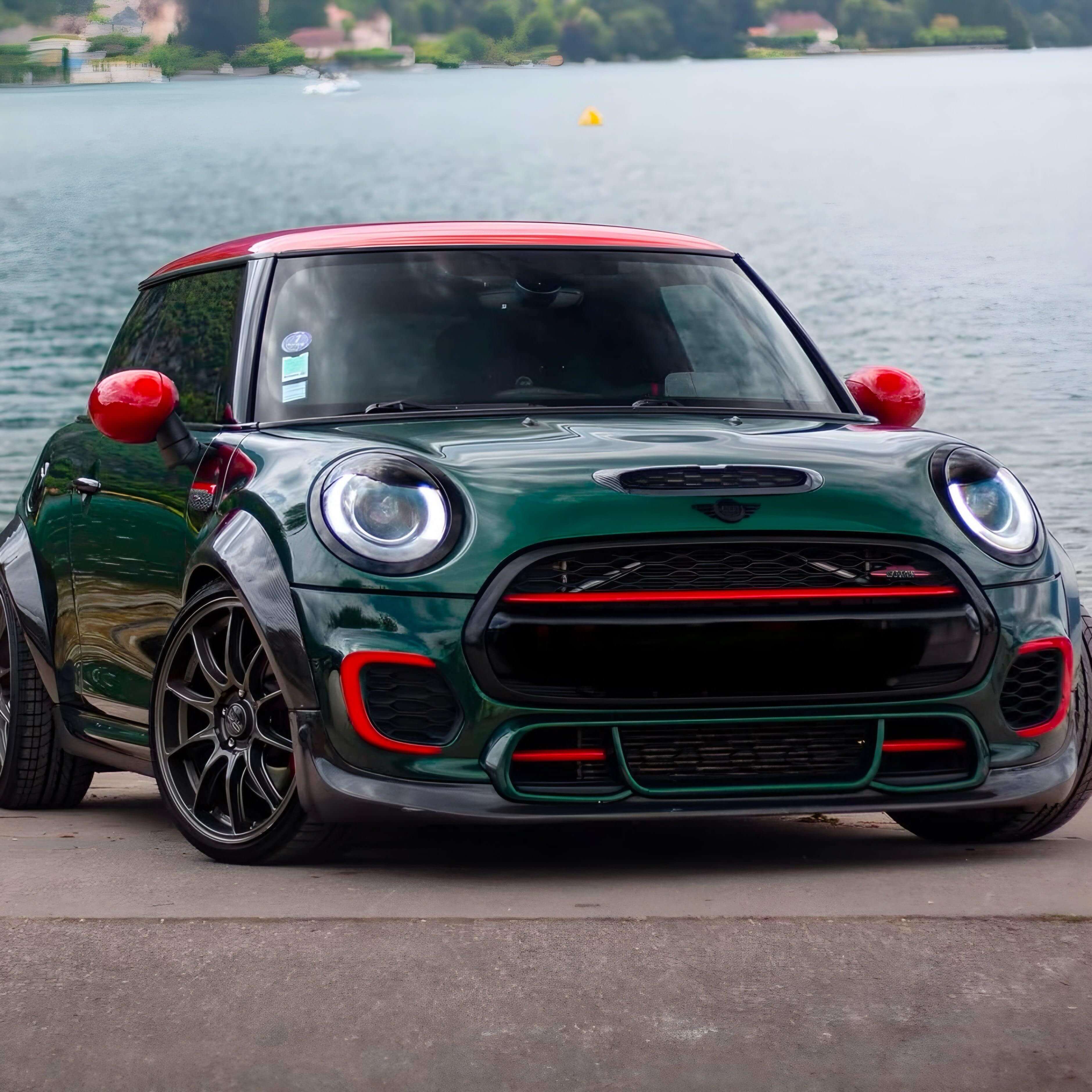 Front Lip in Carbon Fiber - MINI F55 / F56 / F57 JCW Bumper - Image 3