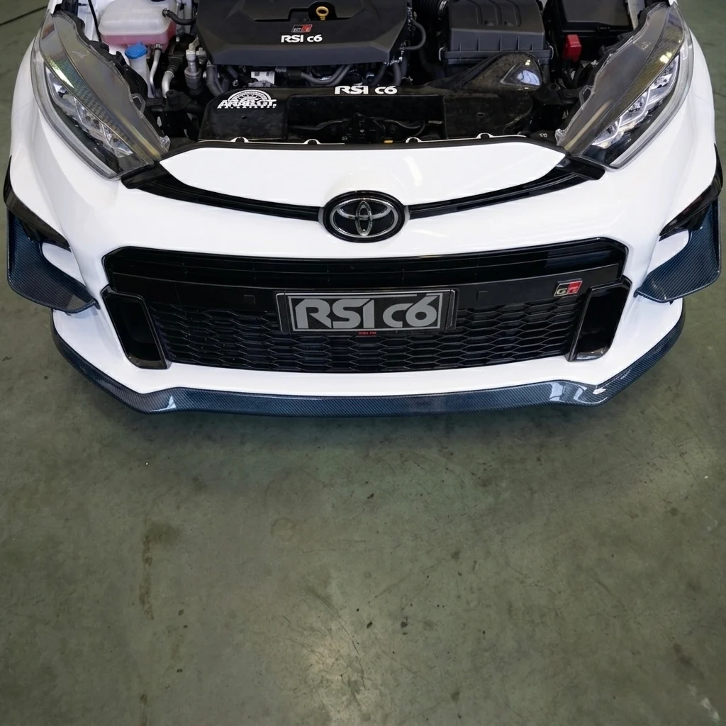 Front Lip in Carbon Fiber - Toyota GR Yaris mk1