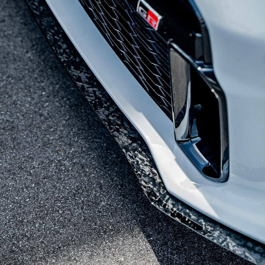 Front Splitter in Forged Carbon Fiber - Toyota GR Yaris mk1 - Image 2