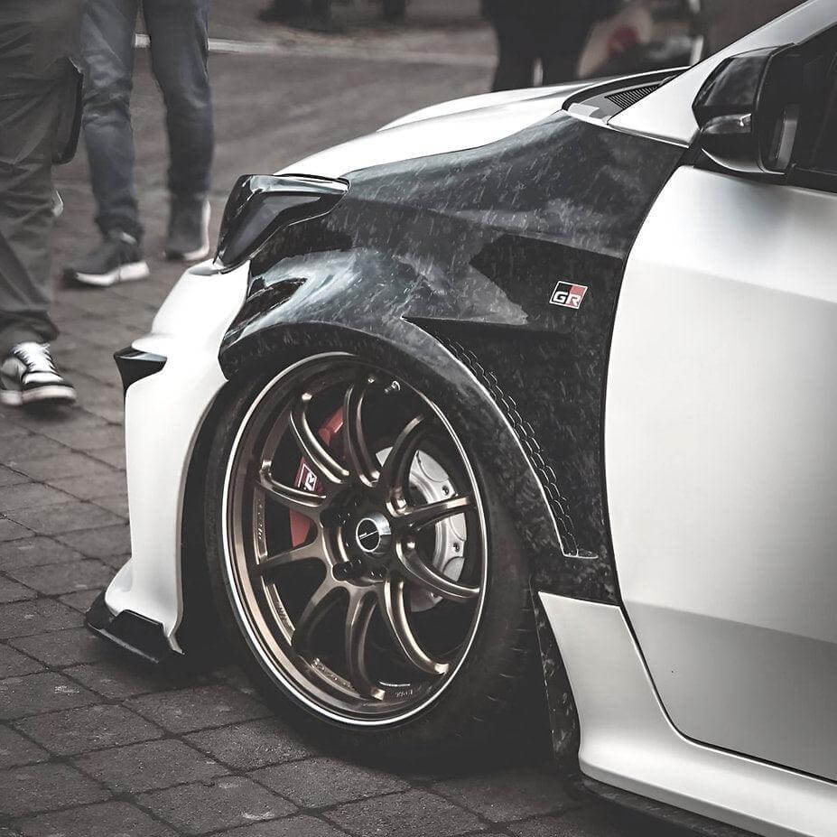 Front Vented Fenders in Forged Carbon Fiber - Toyota GR Yaris mk1 & mk2 - Image 4
