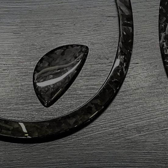 Head Light Washer Trim in Forged Carbon - MINI R55 / R56 / R57 / R58 / R59