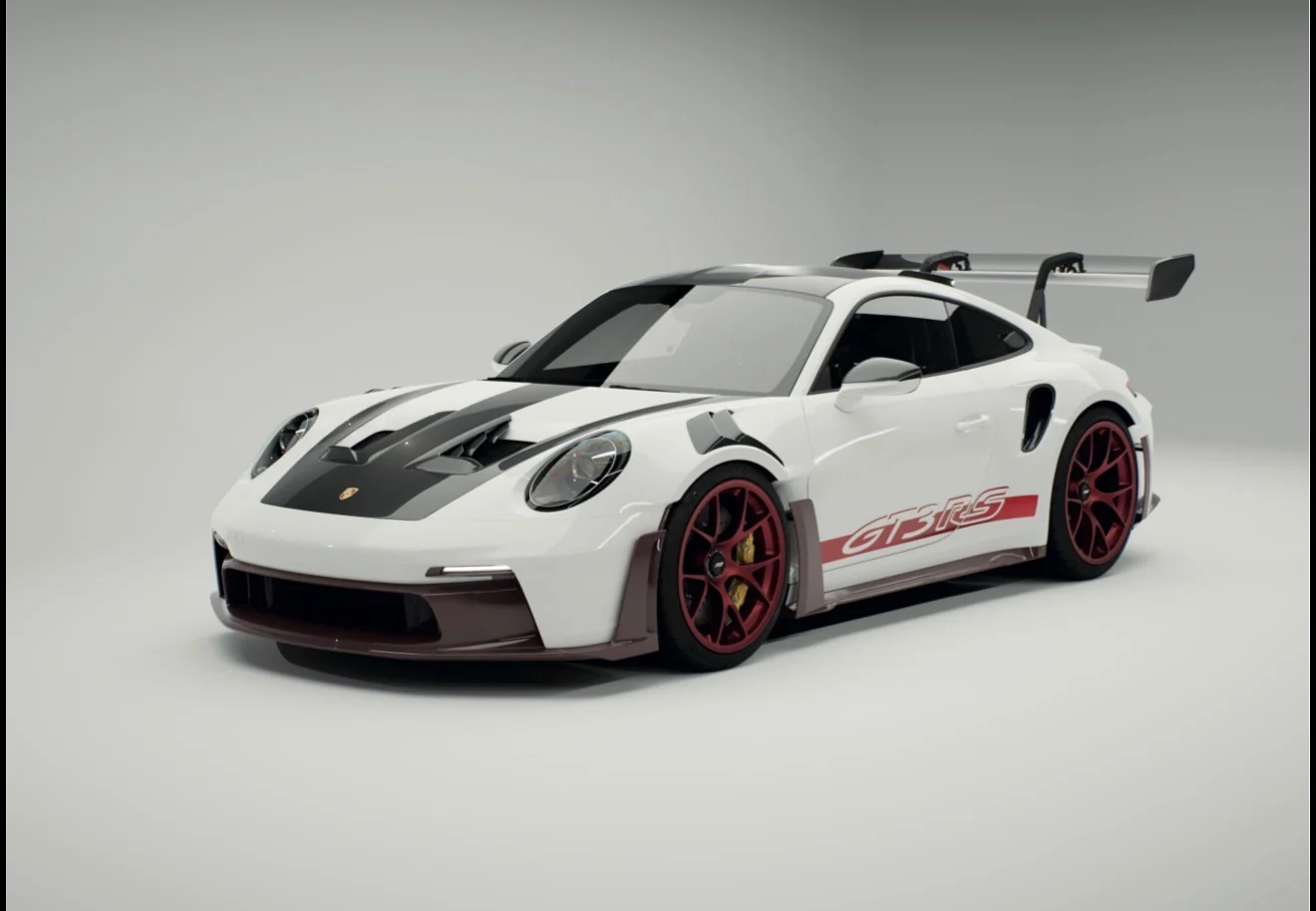 PORSCHE 911 GT3 RS (992) - Full Carbon Kit with Custom Texture - Image 3