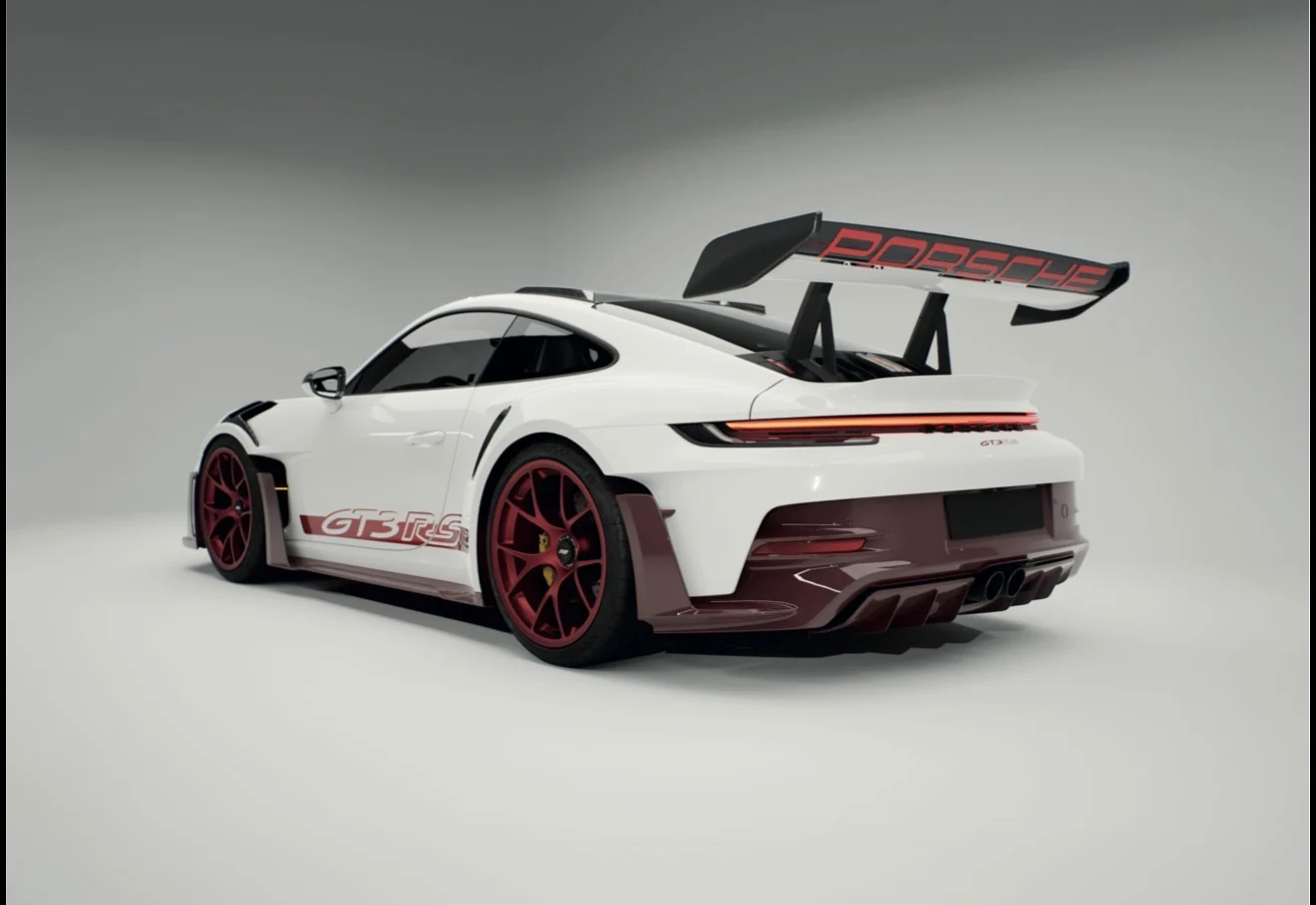 PORSCHE 911 GT3 RS (992) - Full Carbon Kit with Custom Texture - Image 4