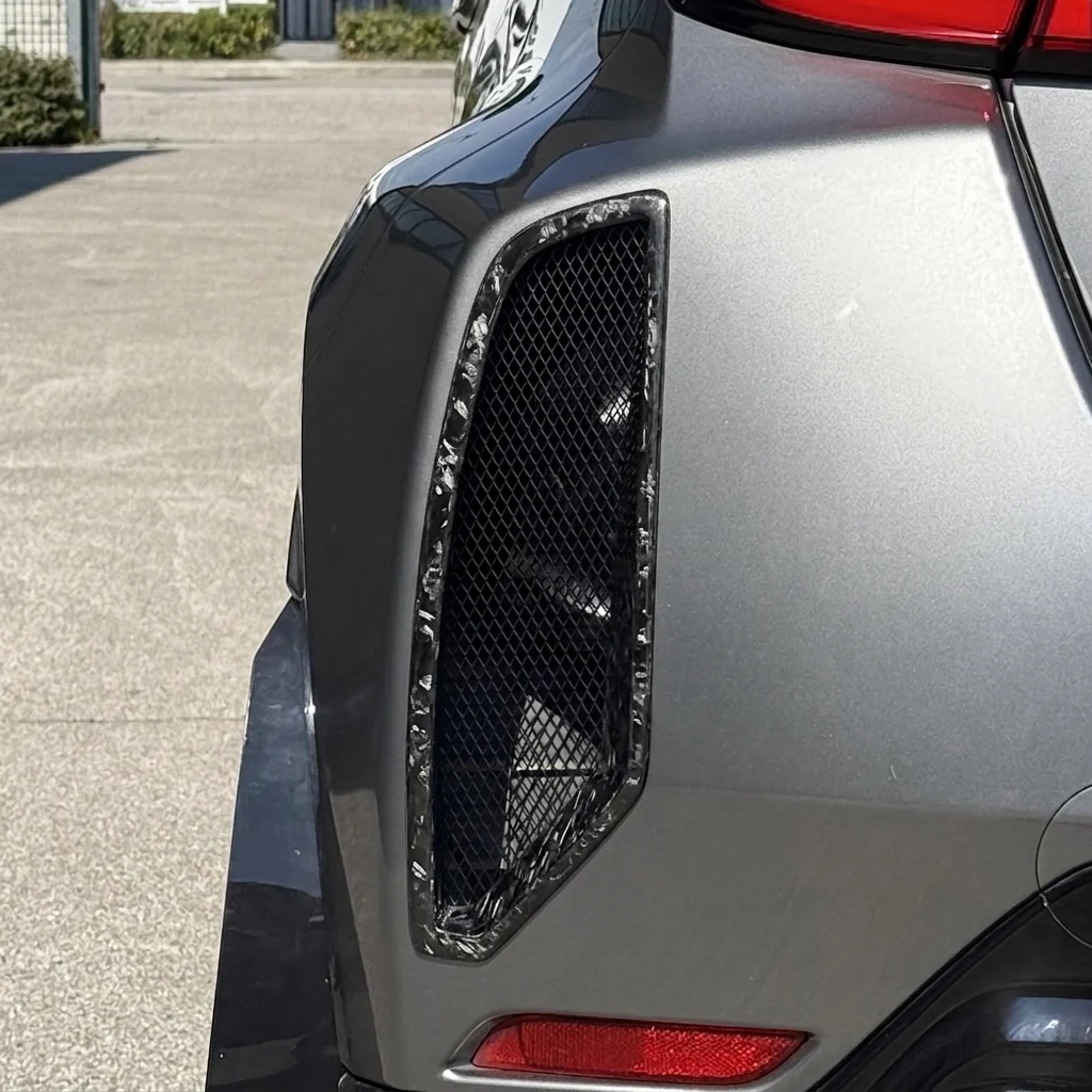 Rear Bumper Air Duct in Forged Carbon Fiber - Toyota GR Yaris mk1 & mk2 - Image 2