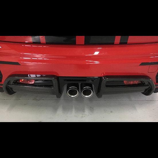 Rear Diffuser Cover in Carbon Fiber - MINI F55 / F56 / F57 JCW PRO Bumper - Image 5
