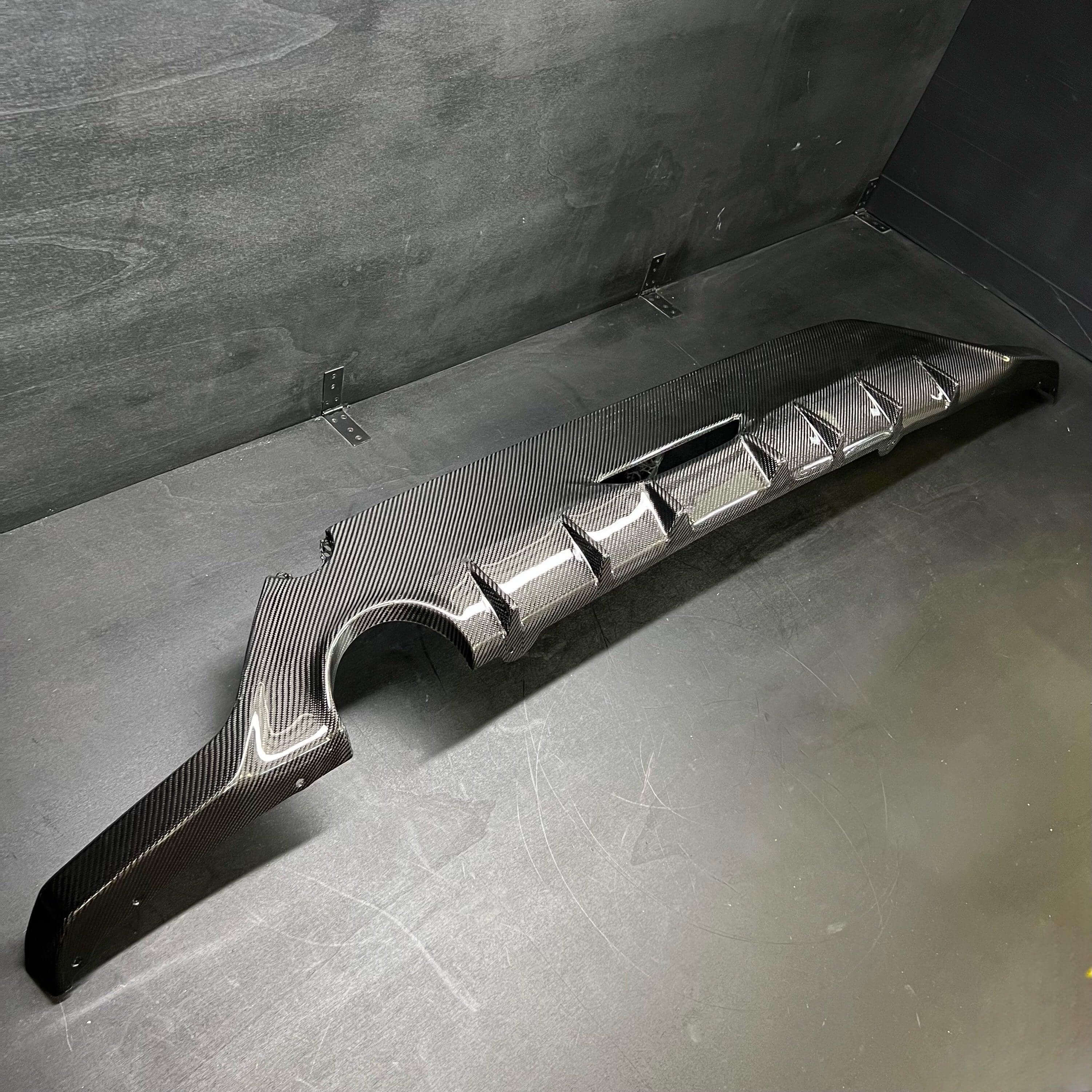 Rear Diffuser in Carbon Fiber - Toyota GR Yaris mk1