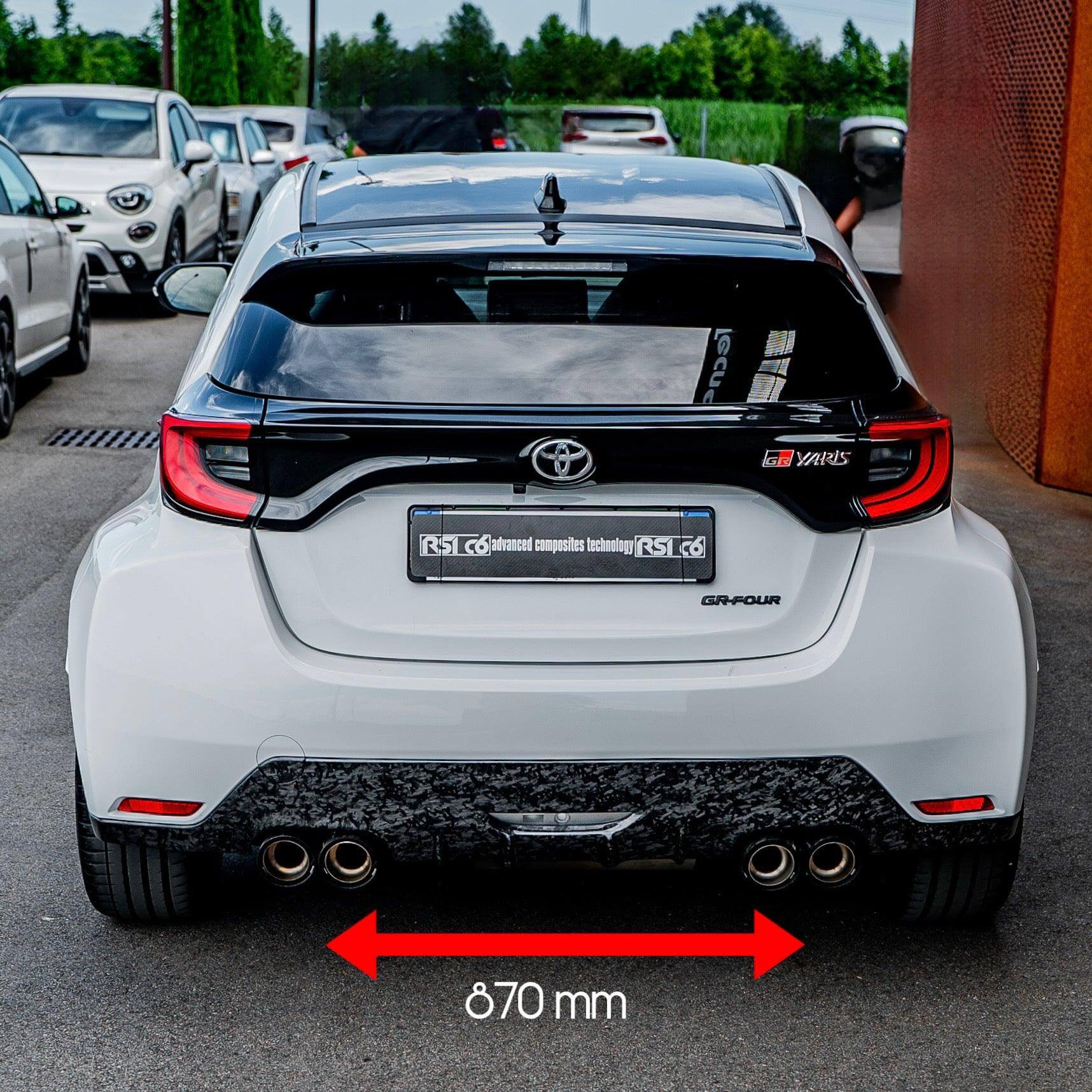 Rear Diffuser in Forged Carbon - Toyota GR Yaris mk1 - Image 2