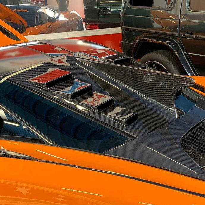 Rear Trunk Fin Shark in Carbon Fiber - MCLAREN 720S - Image 2