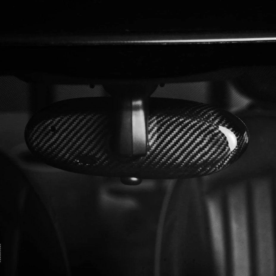 Rearview Mirror in Carbon Fiber - MINI R55 / R56