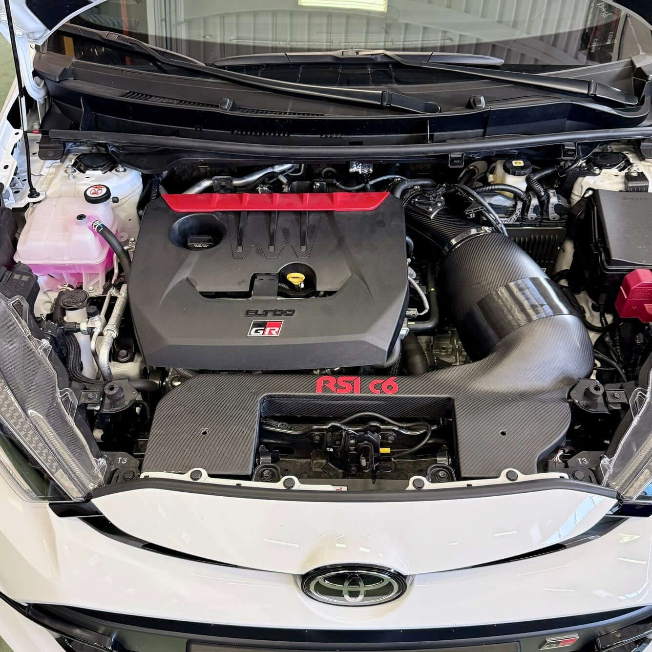 RSI c6 Air Intake in Carbon Fiber - Toyota GR Yaris mk1 & mk2 - Image 5