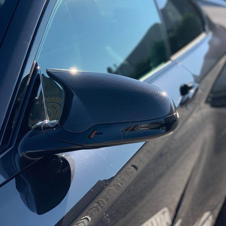 Side Mirror Caps in Carbon Fiber - BMW M3 M4 F80/F81/F82/F83 - Image 4