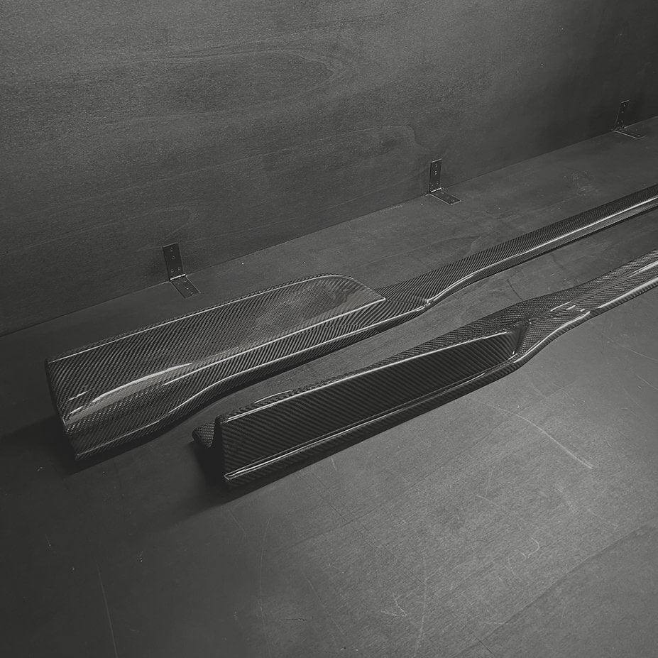 Side Skirts in Carbon Fiber - AUDI TT / TTS / TT RS 8S Mk3 - Image 2