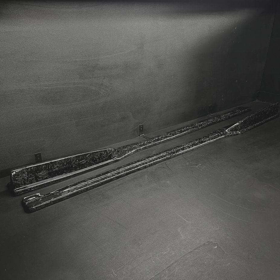 Side Skirts in Forged Carbon Fiber - AUDI TT / TTS / TT RS 8S Mk3 - Image 2