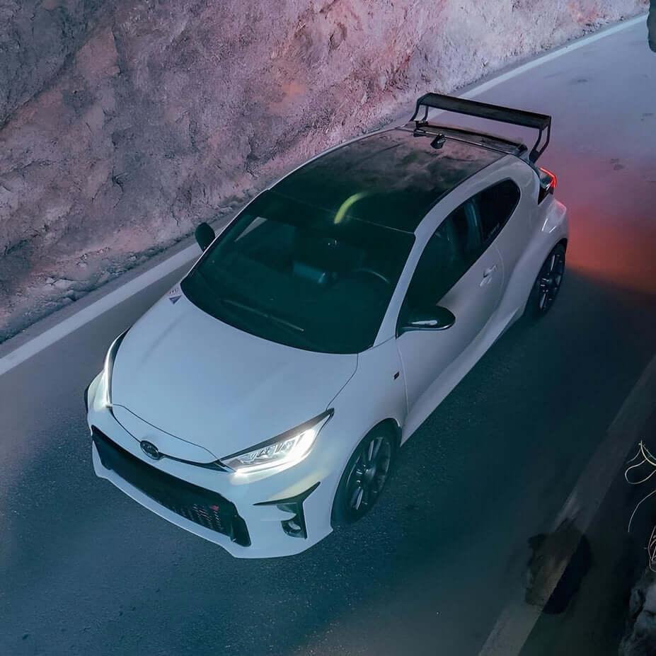 Spoiler Rally 2 Style mk1” in Carbon Fiber - Toyota GR Yaris mk1 & mk2 - Image 8