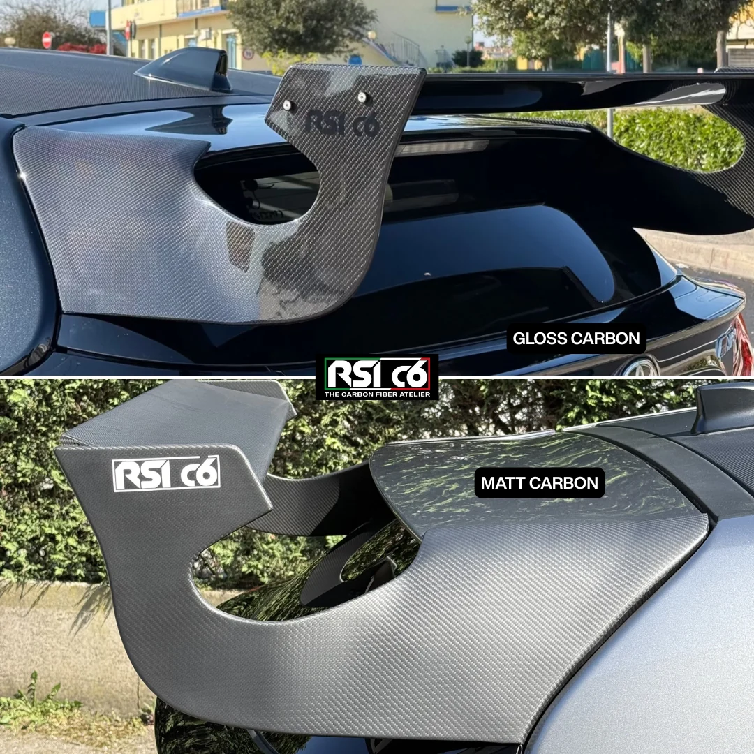 Spoiler “Rally 2 Style mk2 ” in Carbon Fiber - Toyota GR Yaris mk1 & mk2 - Image 8