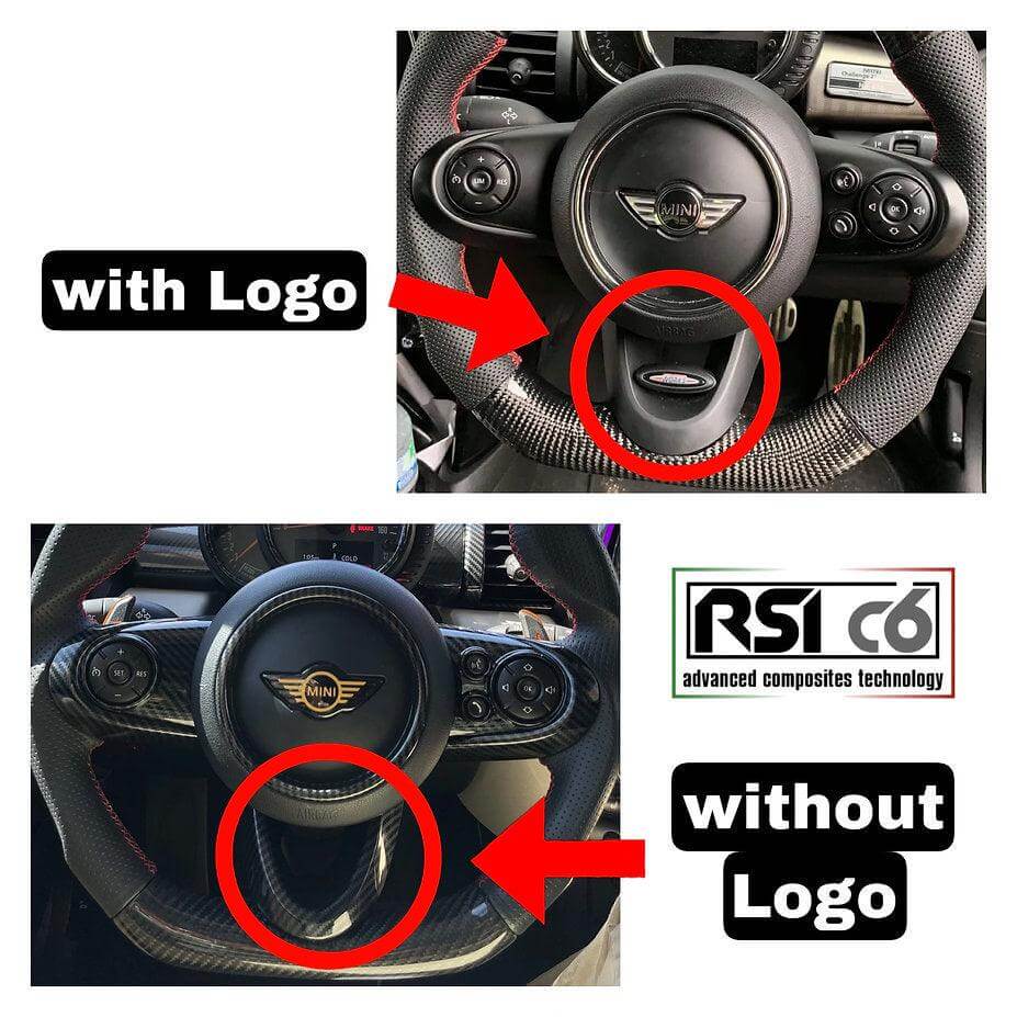 Steering Wheel Trims in Carbon Fiber - MINI F54 / F55 / F56 / F57 / F60 / GP3 - Image 4