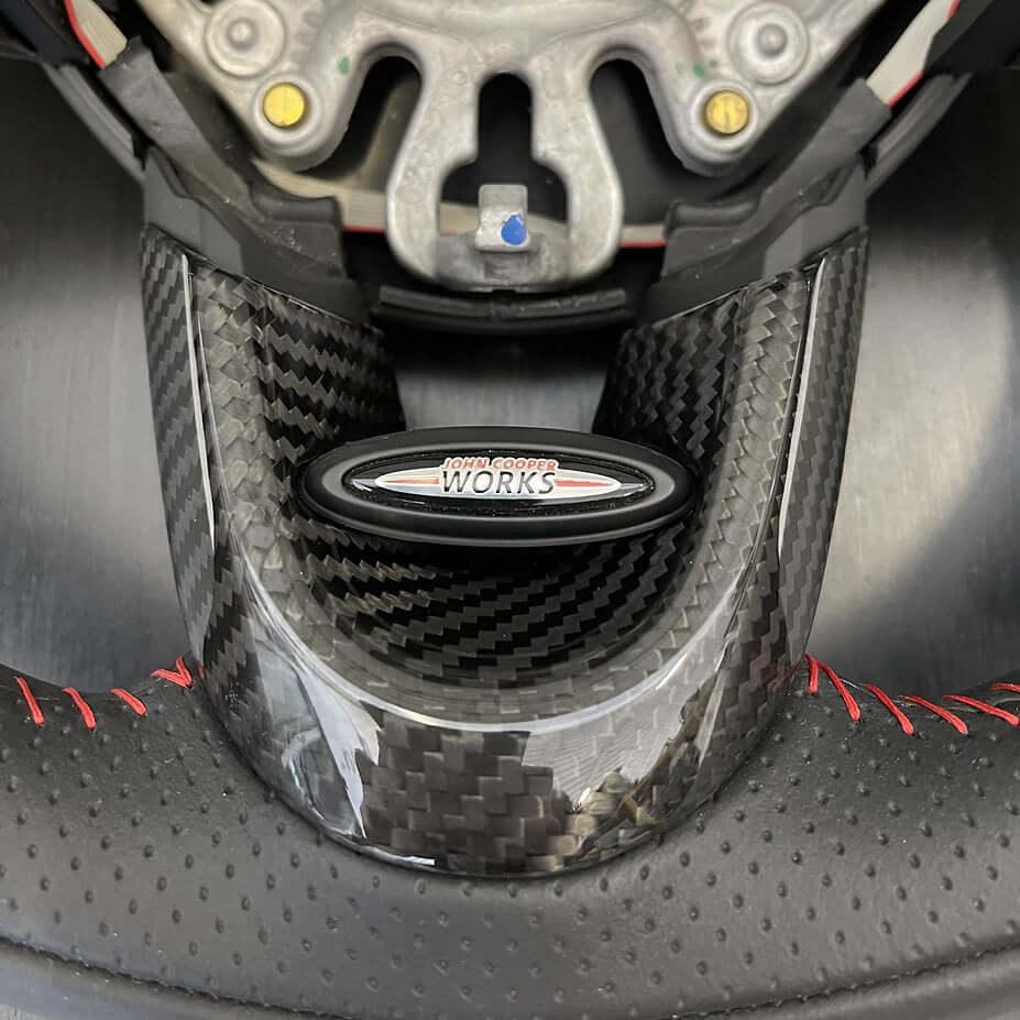 Steering Wheel Trims in Carbon Fiber - MINI F54 / F55 / F56 / F57 / F60 / GP3 - Image 5