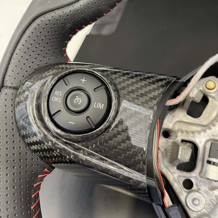 Steering Wheel Trims in Carbon Fiber - MINI F54 / F55 / F56 / F57 / F60 / GP3 - Image 6