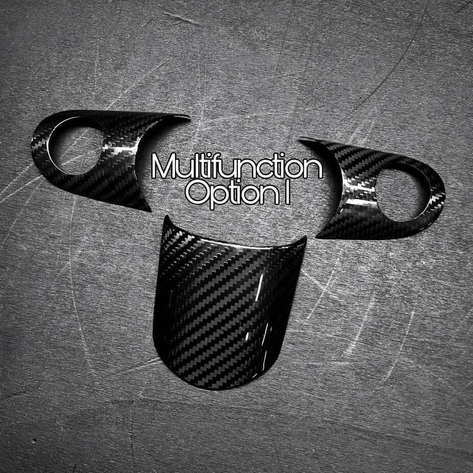 Steering Wheel Trims in Forged Carbon - MINI R53 - Image 3